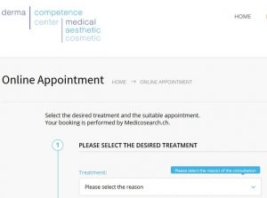 online appointment